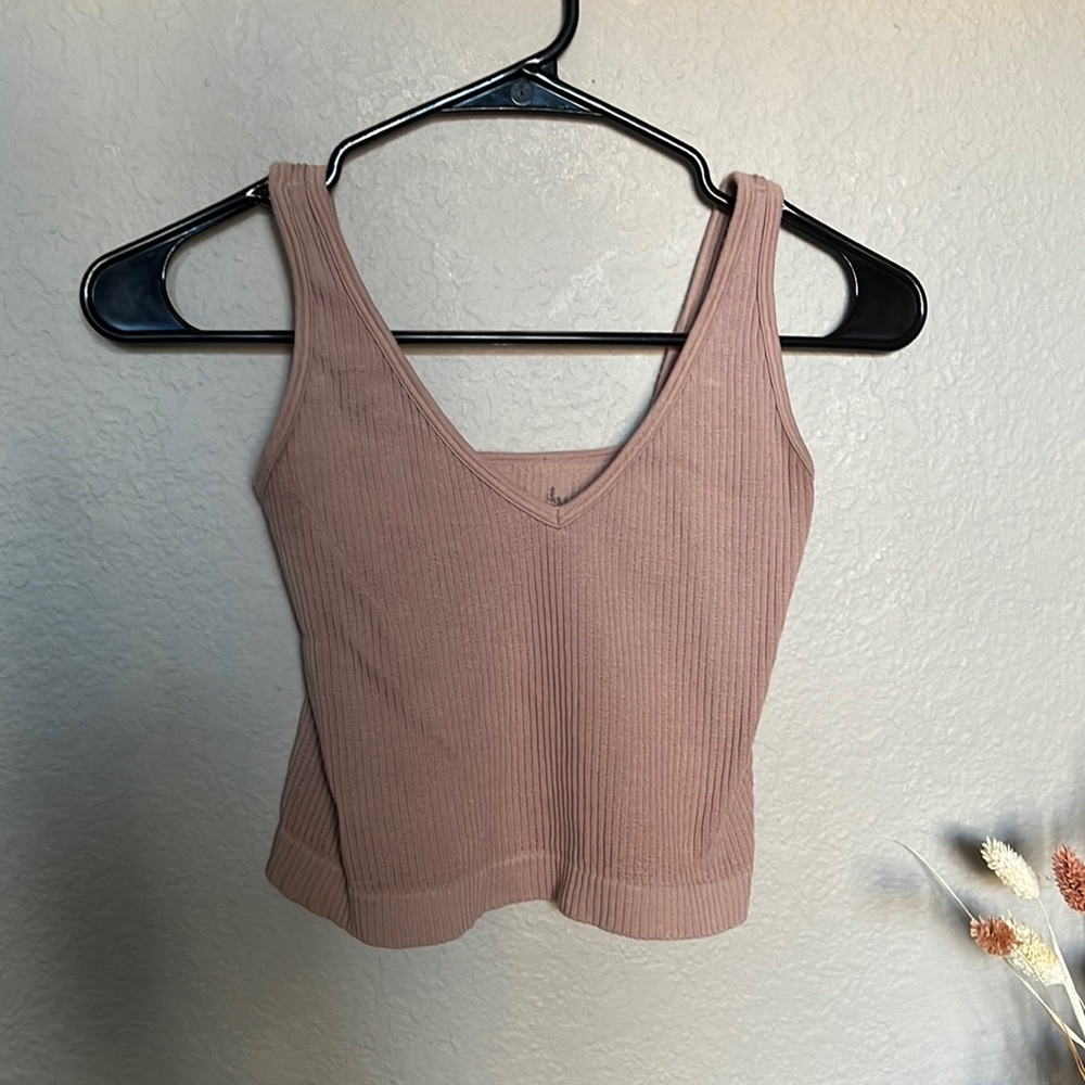 Free People Seamless Crop Tank